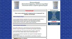 Desktop Screenshot of harmonikaajto.ablakdoki.com
