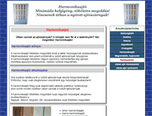 Tablet Screenshot of harmonikaajto.ablakdoki.com