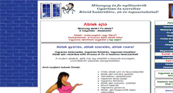 Desktop Screenshot of ablakdoki.com