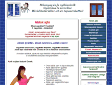 Tablet Screenshot of ablakdoki.com
